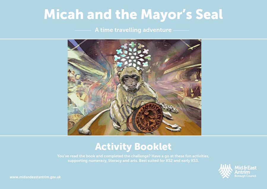 Micah and the Mayor's Seal activity booklet