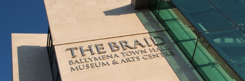 Photography of The Braid in Ballymena, council's headquarters.