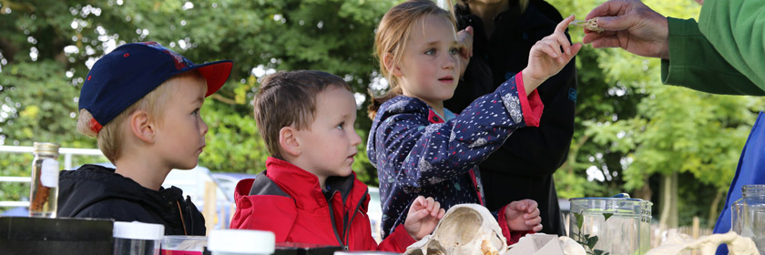 Photograph of children at Carnfunnock