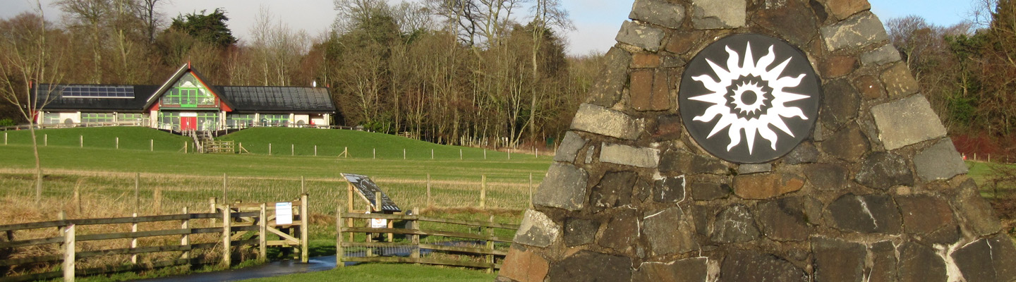 Photograph of the sundial in Carnfunnock Country Park