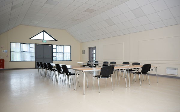 Main room at Castleview Pavillion.