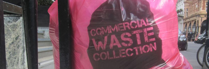 Image of a commerical waste collection bag