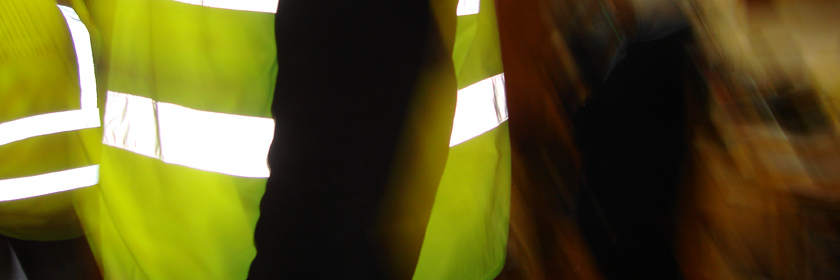 Photograph of a hi-vis jacket