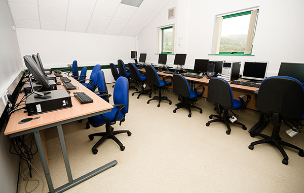 The Tickmacreaven Computer Suite at Glenlough Community Centre.