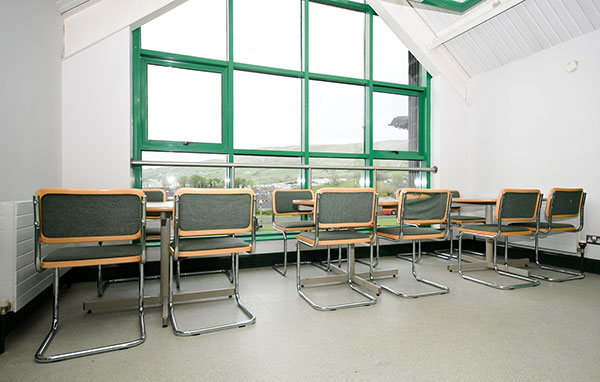 Meeting room in the Glenlough Community Centre.