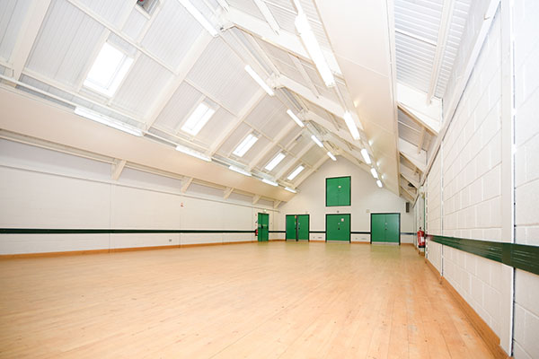 The Main Hall at Glenlough Community Centre.