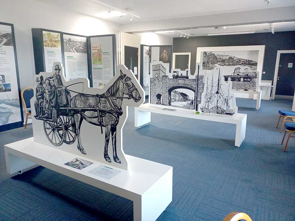 Internal view of the Heritage Hub