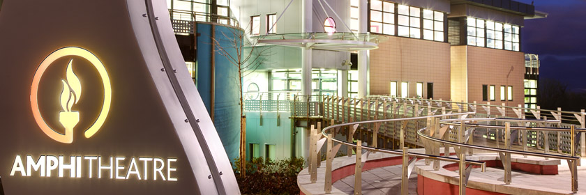 Photograph of the outside of the Amphitheatre, Carrickfergus