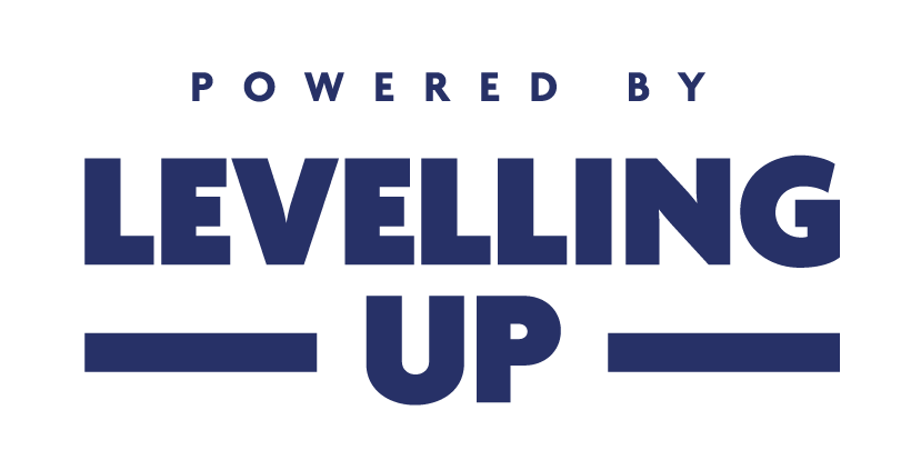 Powered By Levelling Up logo