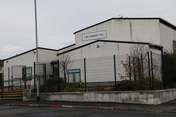 An external view of Linn Road Community Centre.