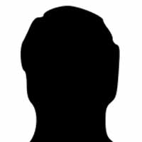 Stock male head image