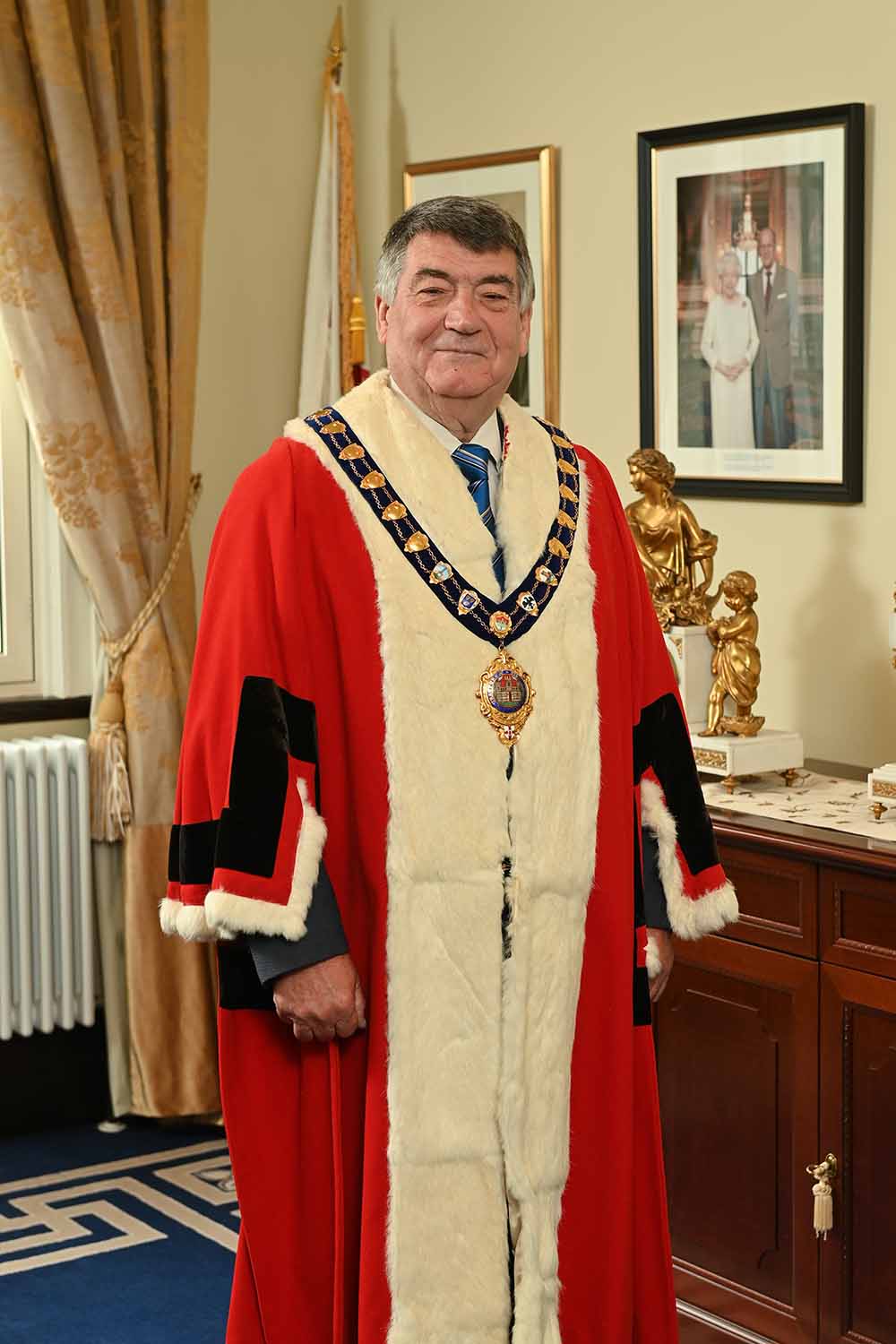 Mayor of Mid and East Antrim, Alderman Noel Williams