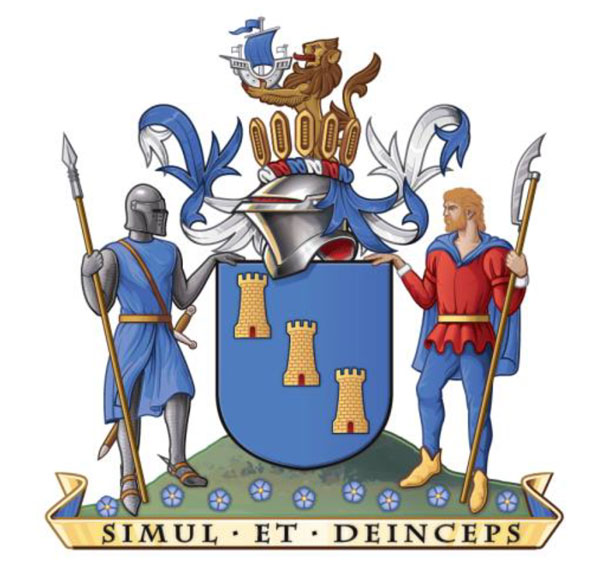 Mid & East Antrim borough Council's Coat of Arms