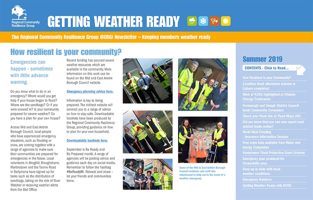 Getting Weather Ready Newsletter