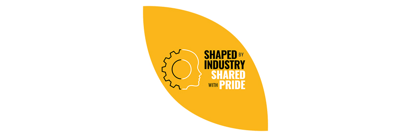 Shaped by Industry logo
