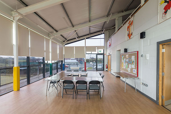 A view of the Minor hall at Ahoghill Community Centre.