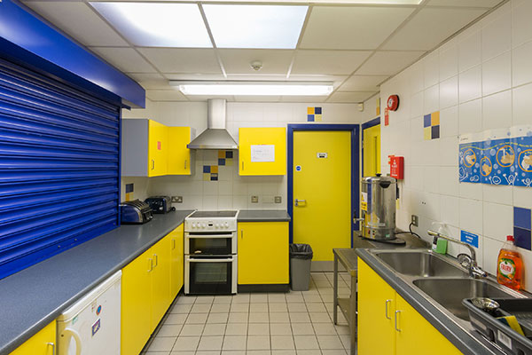 Kitchen facilities at Ballykeel Community Centre.