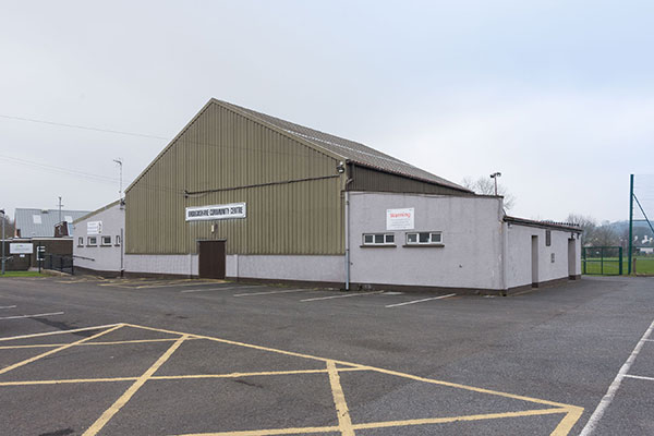 Ground level access to Broughshane Community Centre