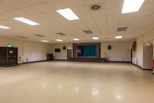 The Main room at Broughshane Community Centre.