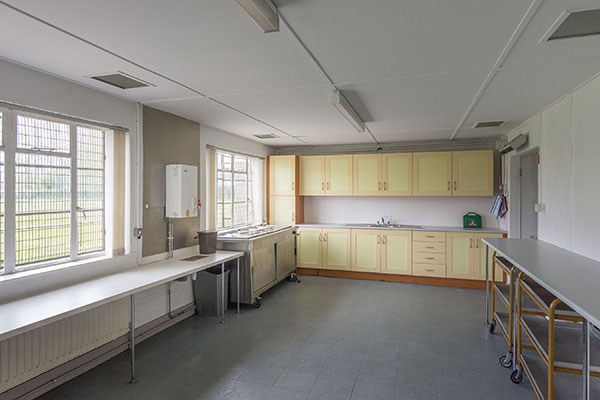 The kitchen area at Broughshane Community Centre.