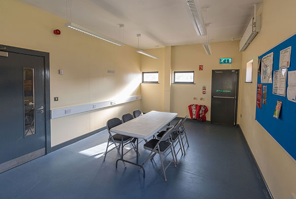 Minor room at Dunclug Community Centre.