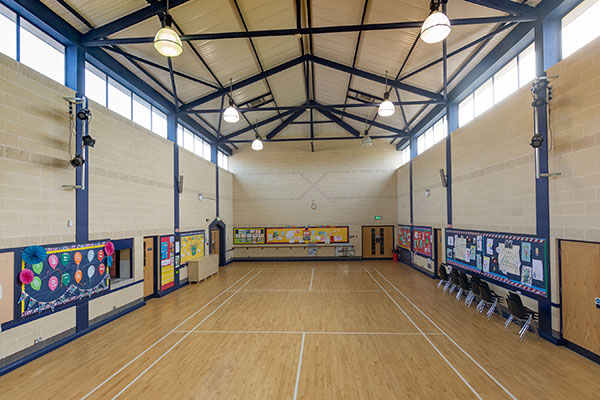 Main hall at Gracehill / Galgorm Community Centre.