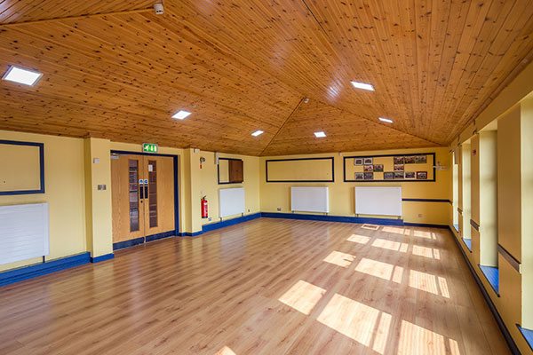 Minor hall at Gracehill / Galgorm Community Centre.