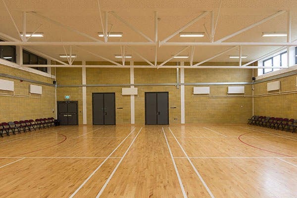 The main hall at Harryville Community Centre.