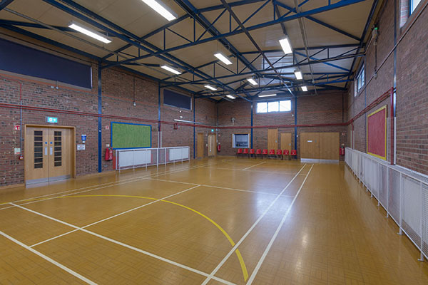A view of the main hall at Kells & Connor Community Centre.