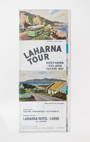 Promotional leaflet - 'Northern Ireland.  Laharna Tour, Season 1957