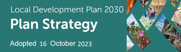 Image of from the cover page of the Draft Plan Strategy