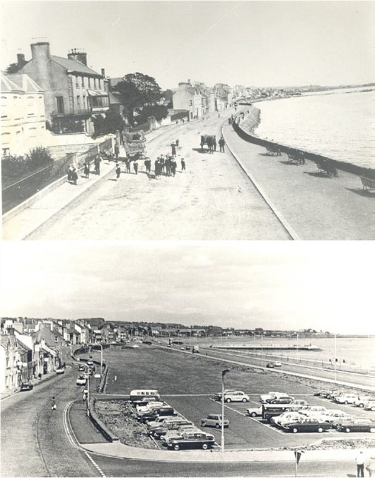 Photograph of Construction of the Marine Highway, Carrickfergus