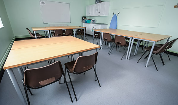 A view of another meeting room at Oakfield Community Development Centre.