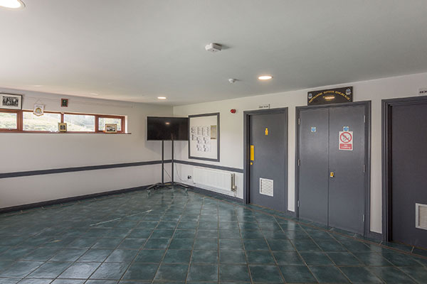 A view of the main room at Portglenone Community Centre.