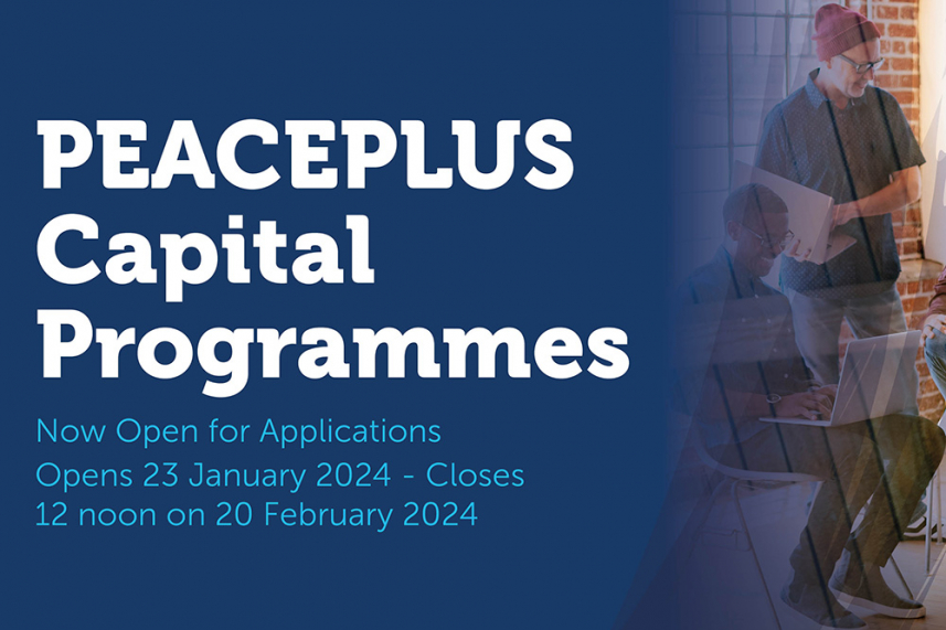 Local organisations urged to submit Expression of Interest for PEACEPLUS funding image
