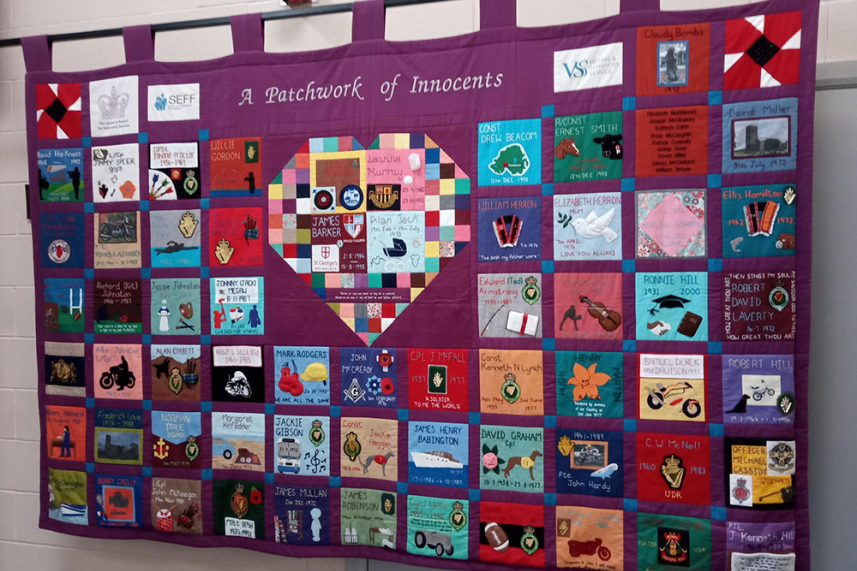 Unique memorial quilt exhibition at The Braid image