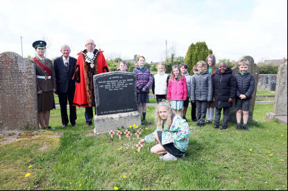 Ballycarry remembers victims of the Belfast Blitz image