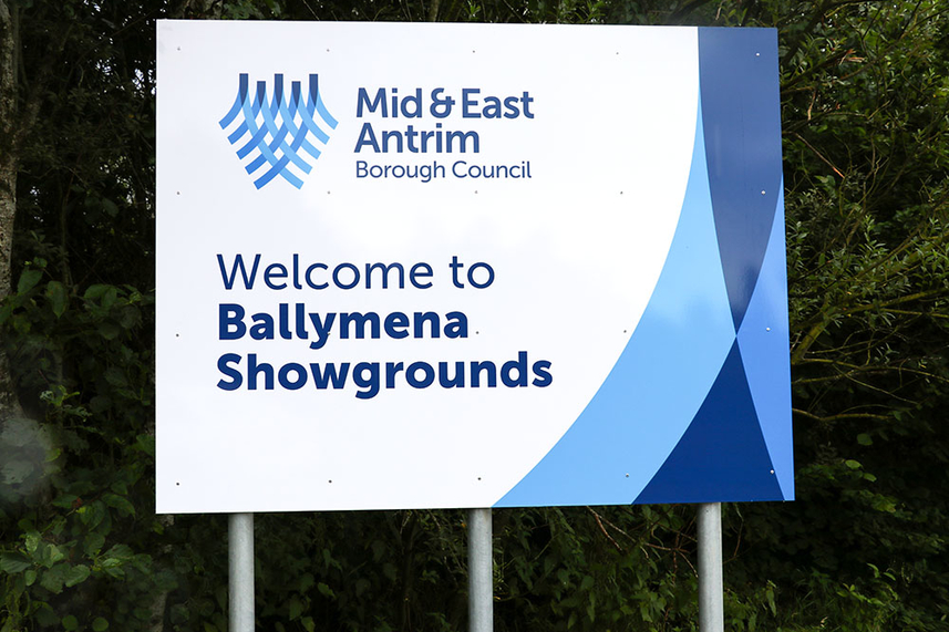 Council sets out plans to restore Ballymena Showgrounds pitch image