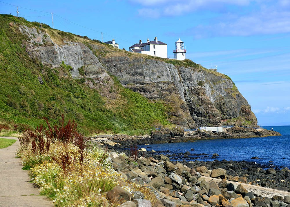 Blackhead Path looking towards the lighthouse