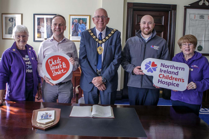 Mid and East Antrim Mayor announces chosen charities image