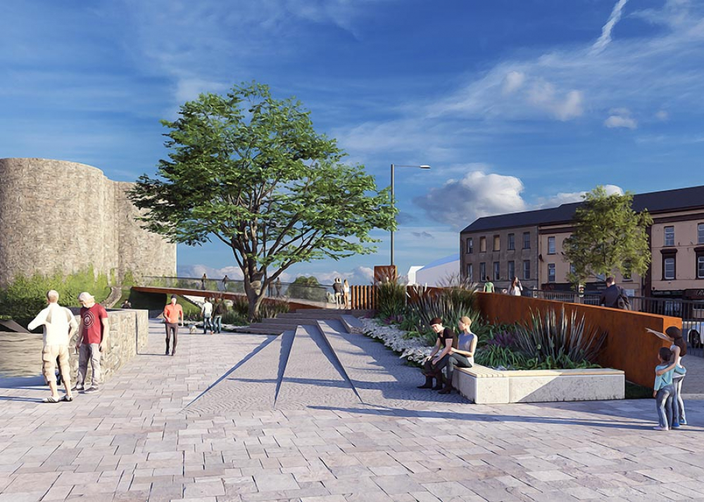 An artist's impression of how some of the regeneration could look will be on display at the 24 September event