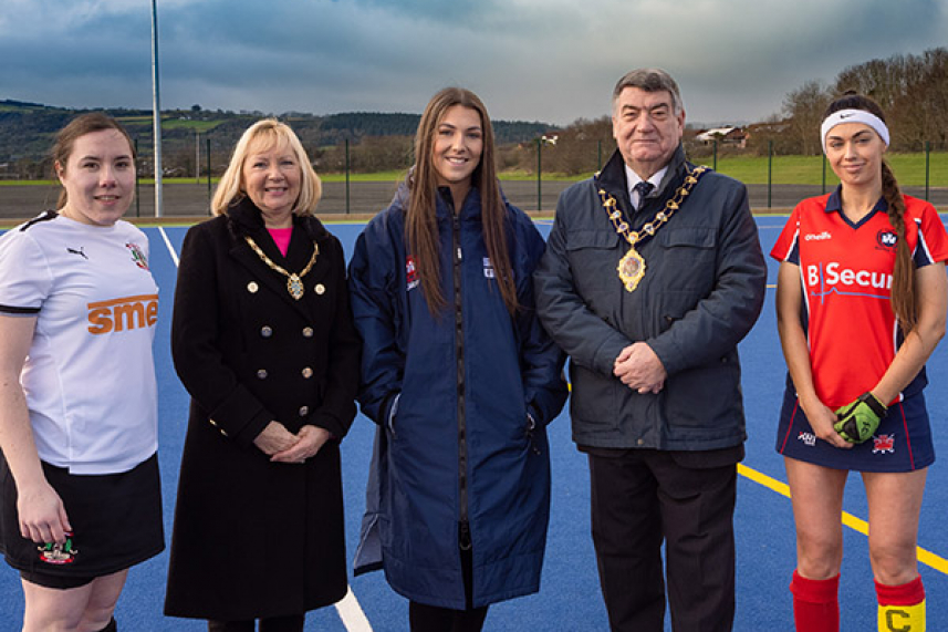 Castle Hockey Club celebrates pitch-perfect move to state-of-the-art new facility image