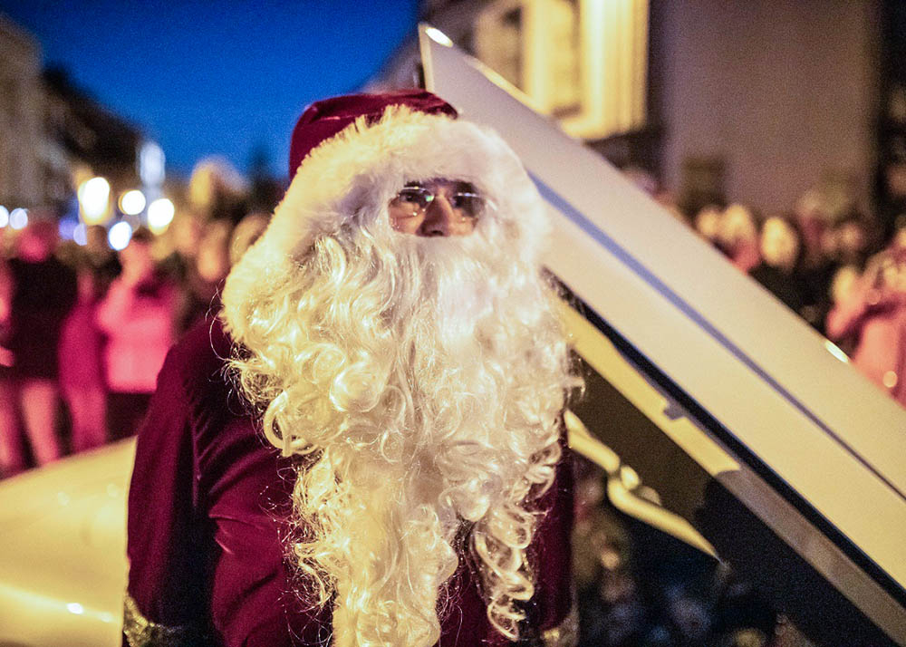 Photograph of Santa