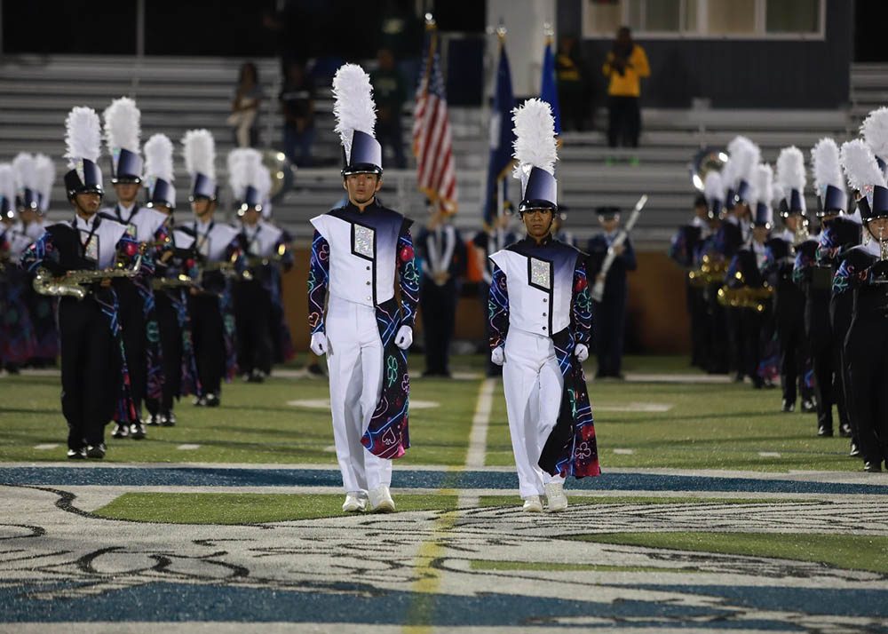 the Clover High School Band from South Carolina