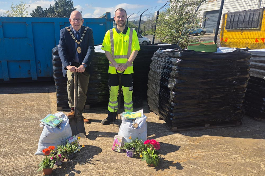 Residents across Mid and East Antrim can collect free compost from local Household Recycling Centre image