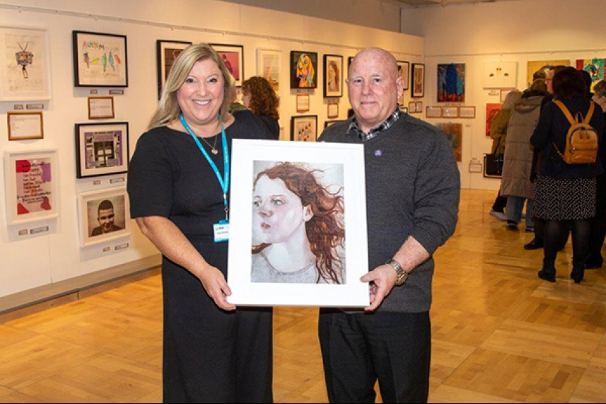 Creative exhibition giving autistic young people a voice image