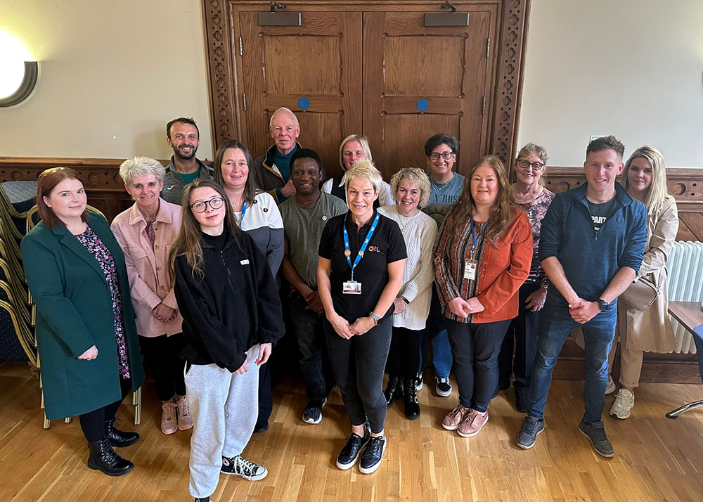 Participants at a Dementia training session in Larne