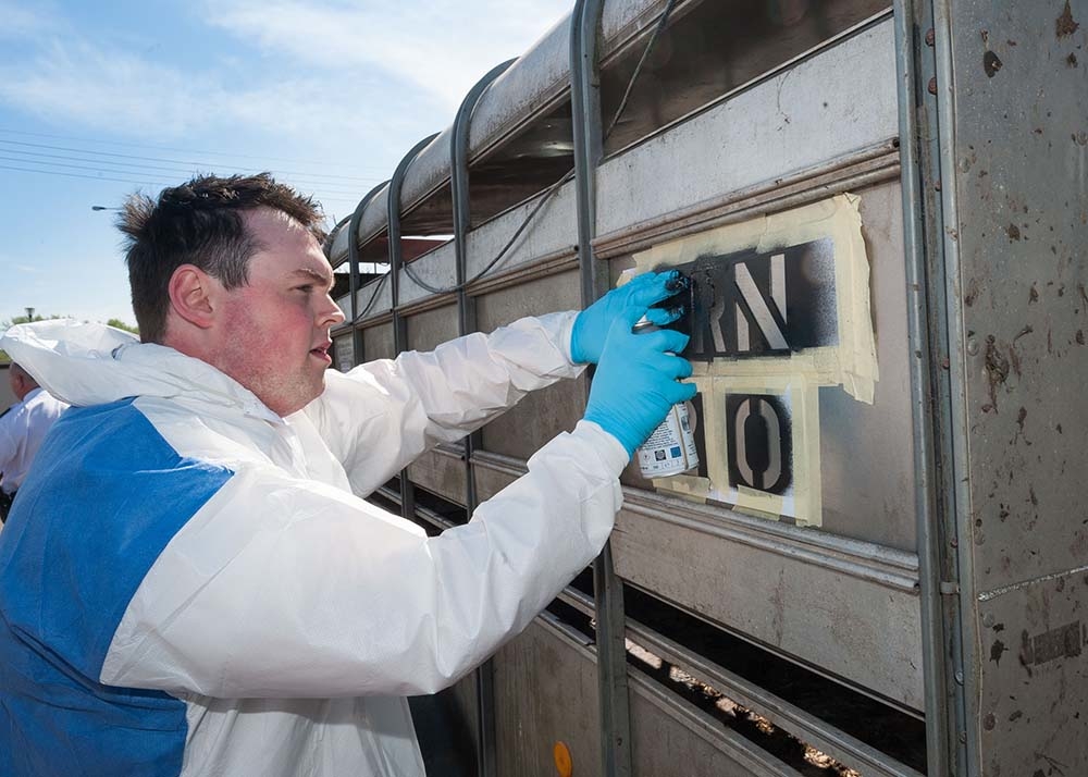 Mid and East Antrim Policing and Community Safety Partnership (PCSP) is urging the rural community to get their farming vehicles marked.
