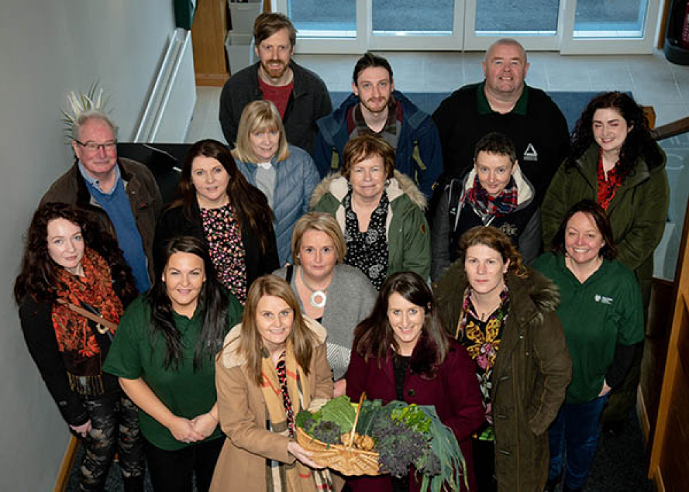 Participants at the Mid and East Antrim Food Partnership Workshop