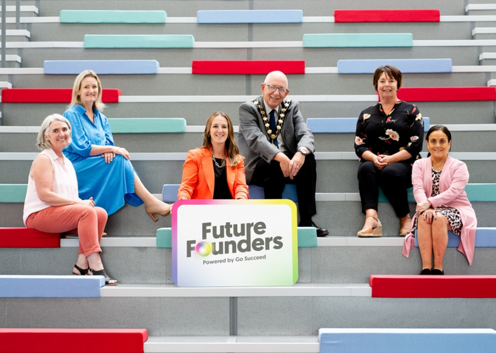 Councillor Jackson Minford, Mayor of Mid and East Antrim, at the launch of the Future Founders programme